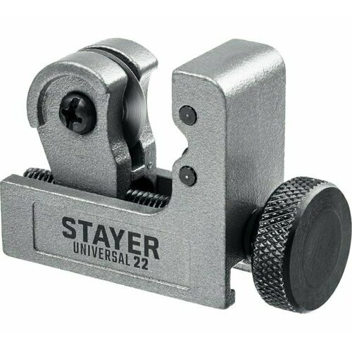 STAYER Universal-22 Труборез для меди и алюминия 3-22 мм 23391-22_z02 труборез для меди и алюминия stayer universal 22 3 22 мм 23391 22 z02