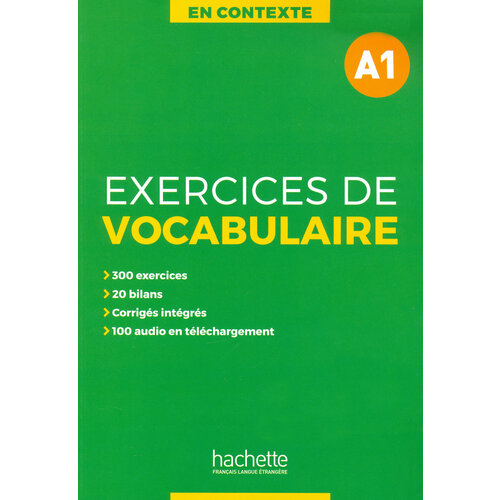 En Contexte - Exercices de vocabulaire A1 + audio online + corrigés