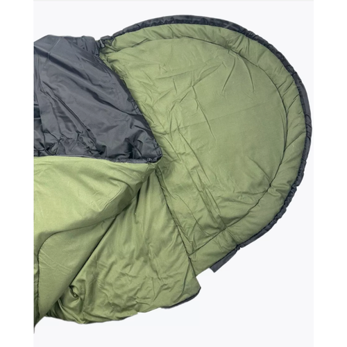 Спальный мешок "Аляска"/ "ALASKA" BalMax standart, до -5 °C (однотон: зеленый, темно-зеленый), молния с левой стороны