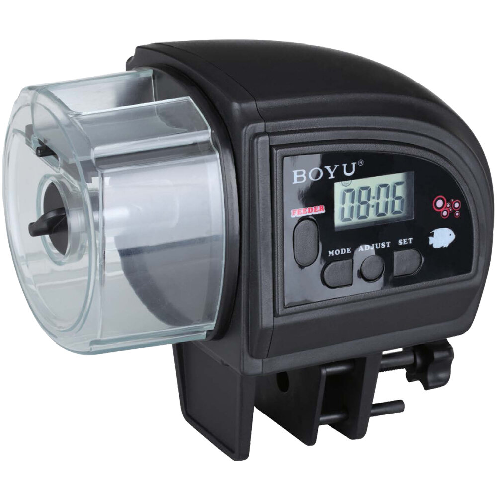 фото Автокормушка для рыб в аквариум Boyu ZW-82 с ЖК дисплеем и таймером