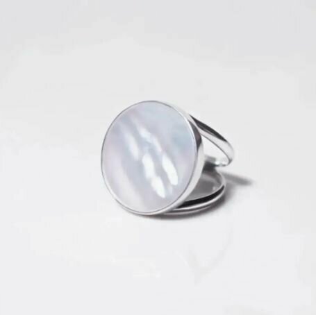 Перстень BOHOANN, серебро, 925 проба, перламутр, серебряный
