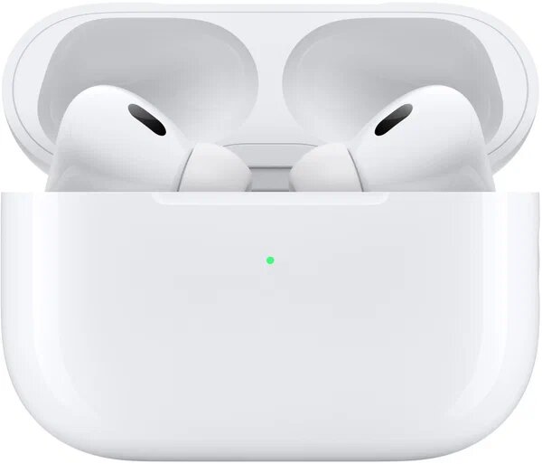 Беспроводные наушники Apple AirPods Pro 2 MagSafe Charging Case (USB-C), белый — фото 1