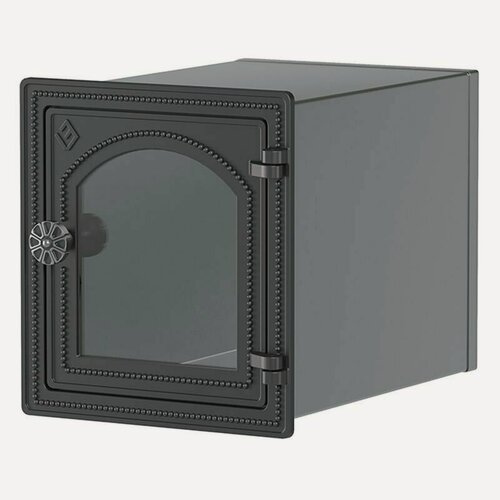 Изображение товара Духовка печная Везувий (ДТ-4С) стальная с чугунной дверцей (Антрацит)