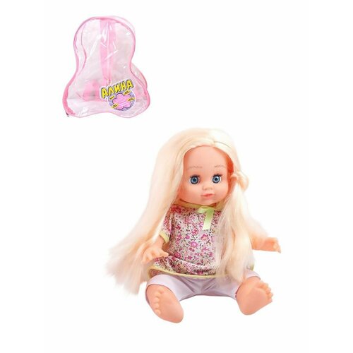 Кукла Алина в тунике в рюкзаке 7621 кукла play smart в рюкзаке 7621