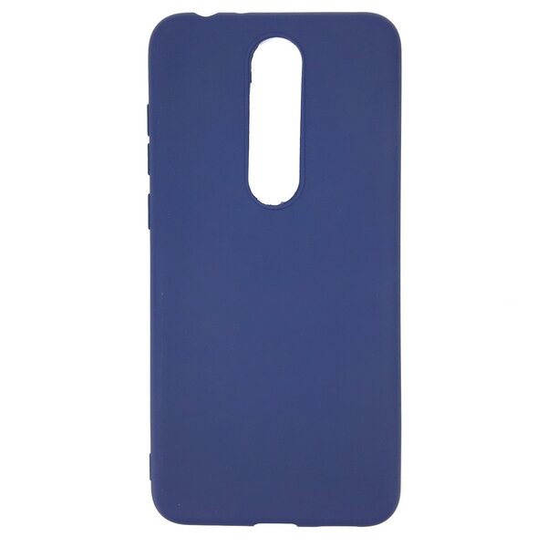 фото Силиконовый чехол для Nokia 5.1 Plus (синий)