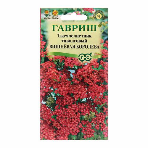 Семена Тысячелистник Вишневая королева, 0,05 г семена ваше хозяйство цинния георгиновидная вишневая королева 0 5 г