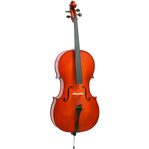 GLIGA / Румыния Cello Gliga Genial1 S-C044 - Student cello with a resonant spruce top and a slightly flamed maple body. Oil-based varnish coating. Ebony accessories.