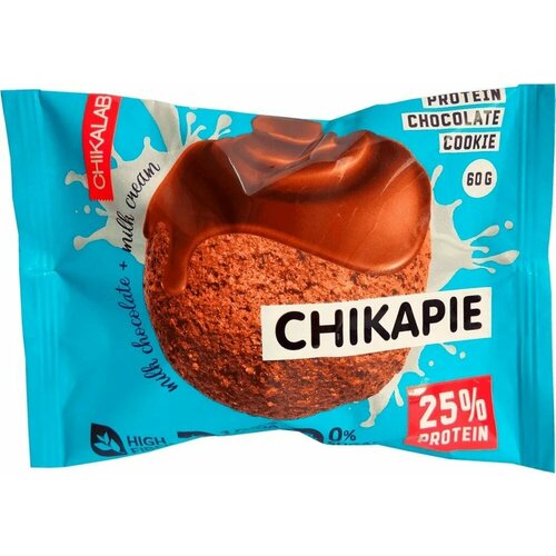 Печенье Chikalab Chikapie, 60 г, 14 мл, шоколад о2 натуральные продукты масло