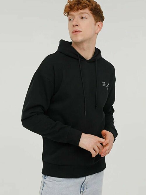 Худи Jack & Jones, размер 46, черный