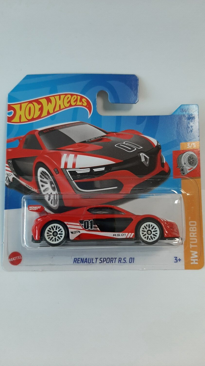 Машинка коллекционная Hot Wheels RENAULT SPORT R. S.01 5785/N3758/C4982/N2799/22