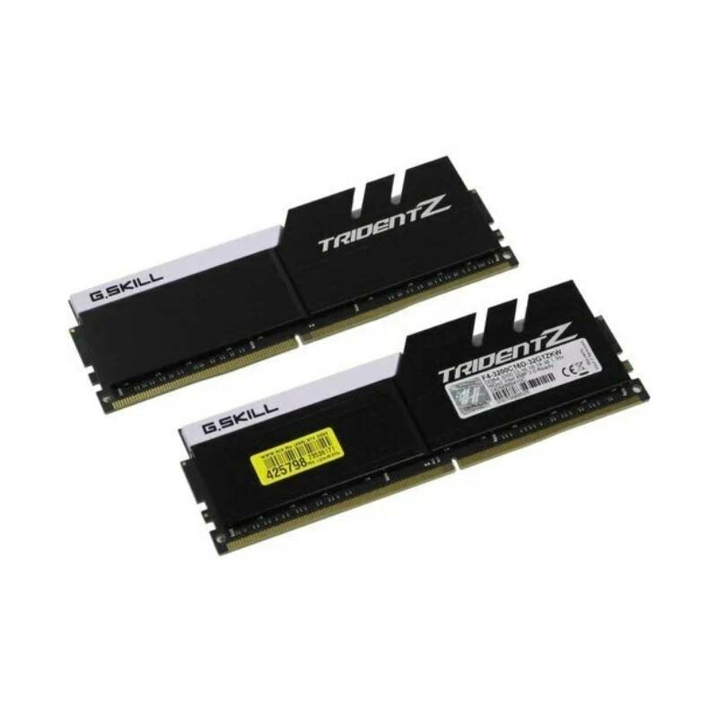 Оперативная память DDR4 G.skill Trident Z 32GB (2x16GB kit) 3200MHz CL16 1.35V (F4-3200C16D-32GTZKW)