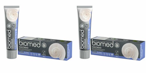 Зубная паста Biomed, Кальцимакс, 100 гр, 2 уп