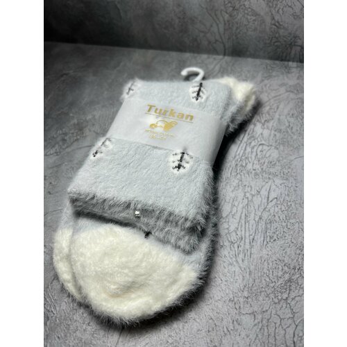 фото Носки , размер 36-41, серый нет бренда