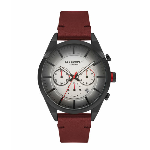 фото Наручные часы lee cooper, черный, серебряный