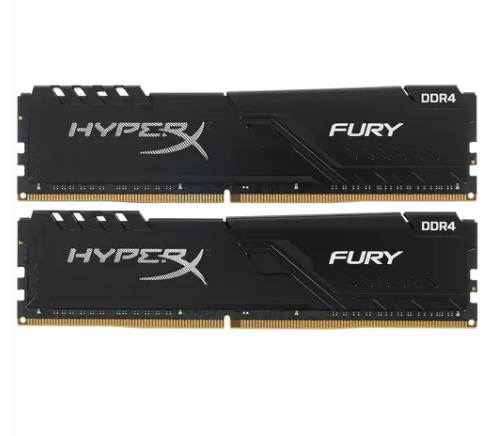 Оперативная память Kingston HyperX FURY Black 32 ГБ (hx426c16fb3k2/32)