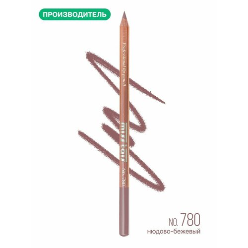 Карандаш для губ Miss Tais 780 нюдово-бежевый