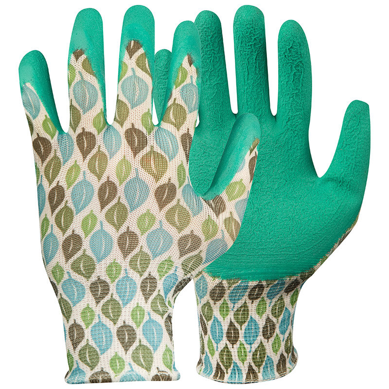 Перчатки хозяйственные обливные , PARK , Размер 8/М , цвет зеленый