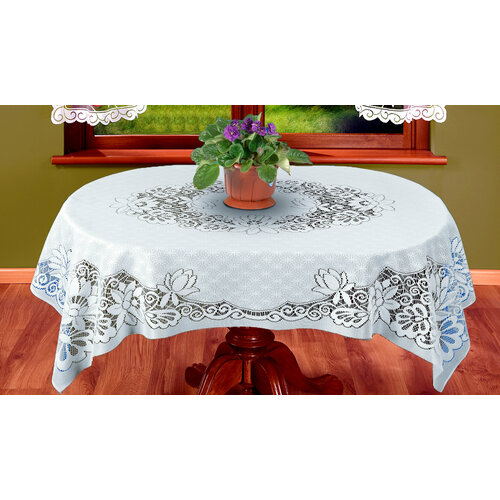 КаСЛ Скатерть Mahlon цвет: белый (100х150 см)