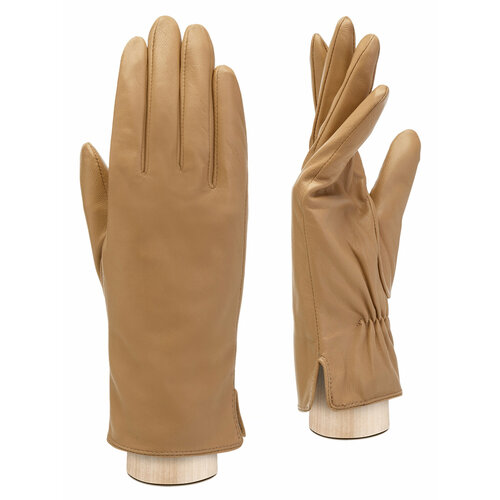 фото Перчатки labbra, размер 7, коричневый, бежевый