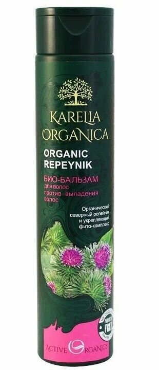 Karelia Organica Био-Бальзам для волос Против выпадения, Репейник, 310мл