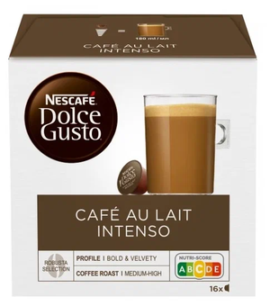 Кофе в капсулах Nescafe Dolce Gusto Cafe Au Lait Intenso, 16 капсул х 1 уп