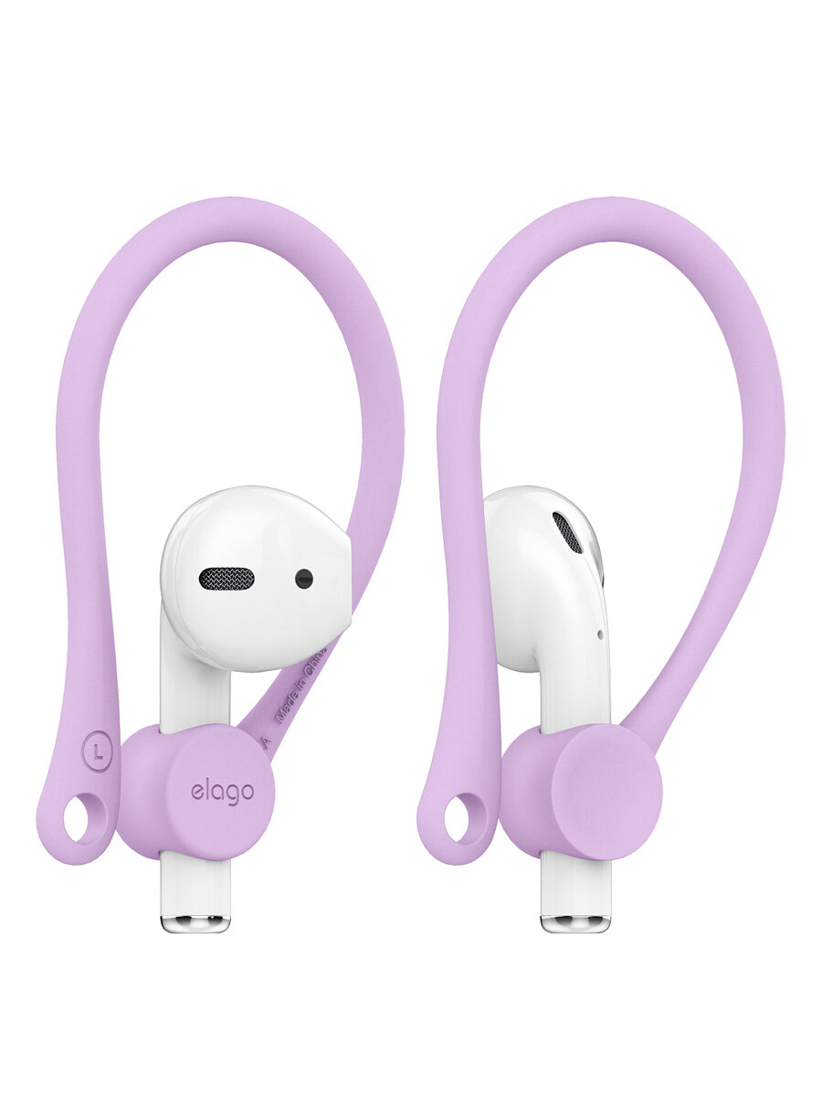 Elago для AirPods 1/2/3/Pro/Pro 2 крепление EarHook Lavender (2 шт.)