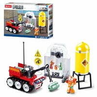 Конструктор Sluban серии Пожарный, понравится любому ребенку! Игрушка, собранная своими руками, станет одной из самых любимых.  ...