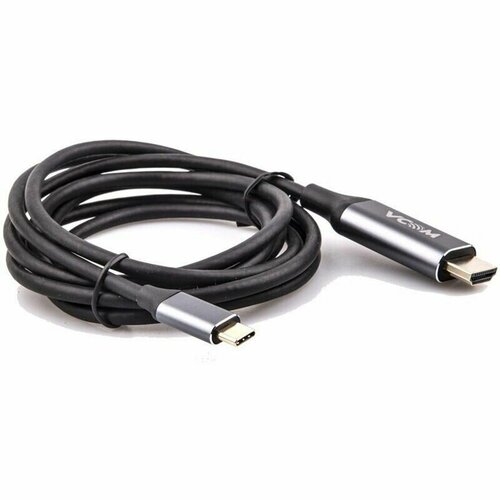 Кабель-адаптер VCOM USB 3.2 Type-C (m) - HDMI (m) 1.8м vcom cu480mcpd 1 8m кабель адаптер usb type cm