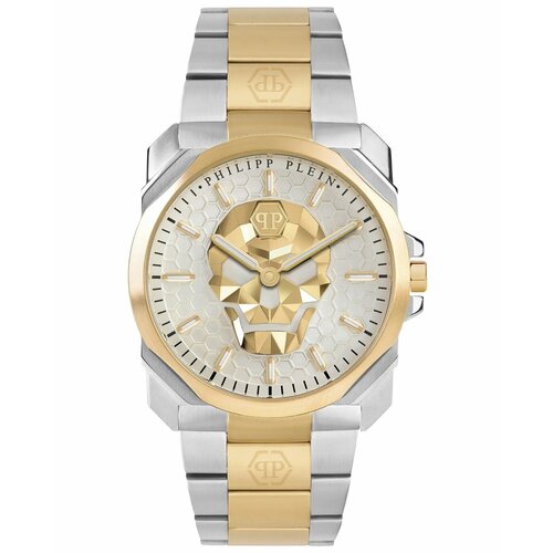 Наручные часы PHILIPP PLEIN, серебряный, золотой наручные часы philipp plein pwnaa1123 розовый серебряный