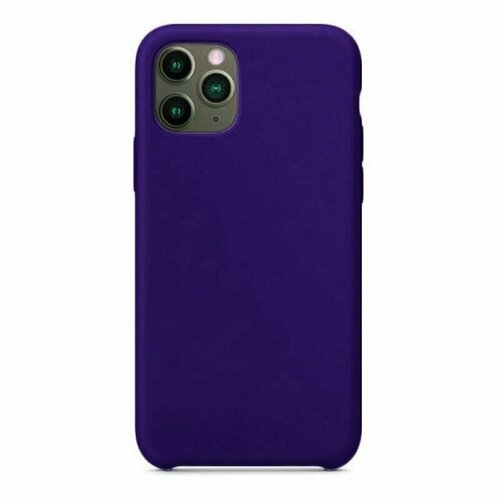 Чехол для iPhone 11, G-Net Silicon Case, фиолетовый