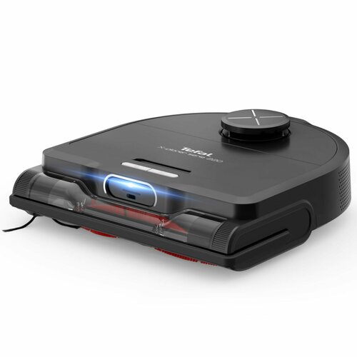 Робот-пылесос Tefal X-plorer Serie 220 Animal Allergy RG9475WH черный сухая и влажная уборка до 2 ч подключение по Wi-Fi 95999₽