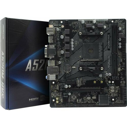 Материнская плата для настольного ПК ASRock A520M-HVS 909000₽