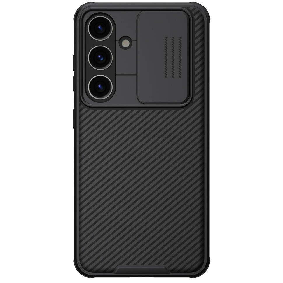 Накладка Nillkin Cam Shield Pro пластиковая для Samsung Galaxy S24 SM-S921 Black (черная)