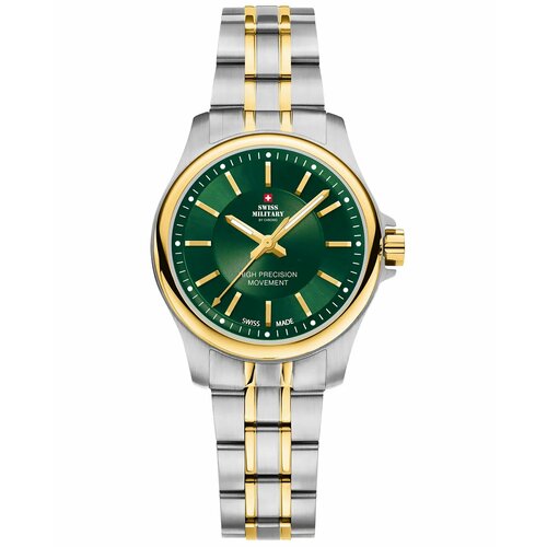 фото Наручные часы swiss military by chrono chrono, золотой, зеленый