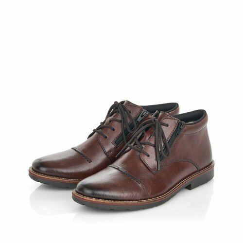 фото Ботинки rieker, размер 42, коричневый