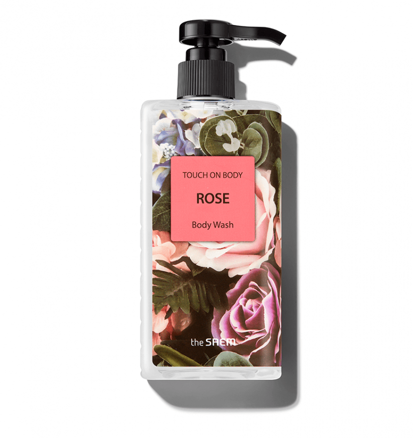 Гель для душа с экстрактом розы The SAEM Touch On Body Rose Body Wash (300 мл)