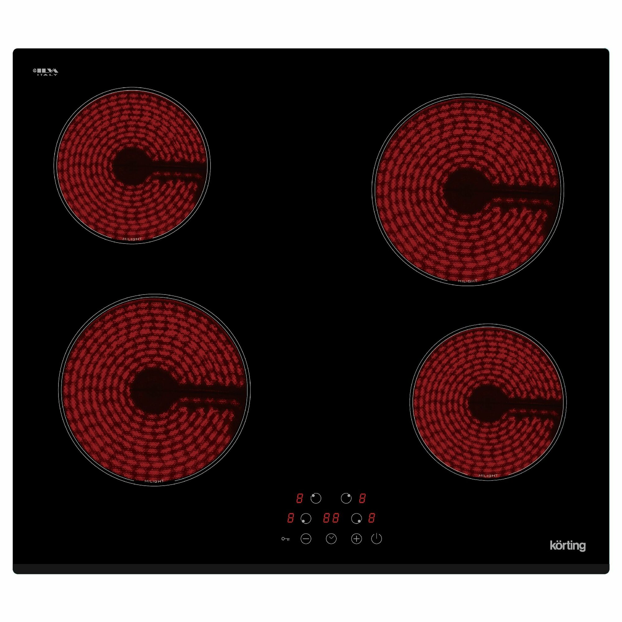 Korting HK 60044 B Электрическая варочная панель Korting HK 60044 B