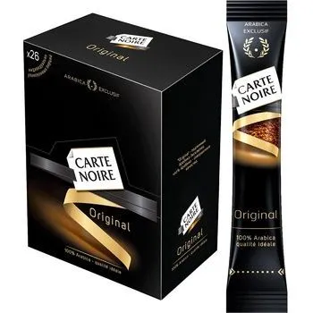 Кофе растворимый Carte Noire Original, 26 шт по 1,8 г