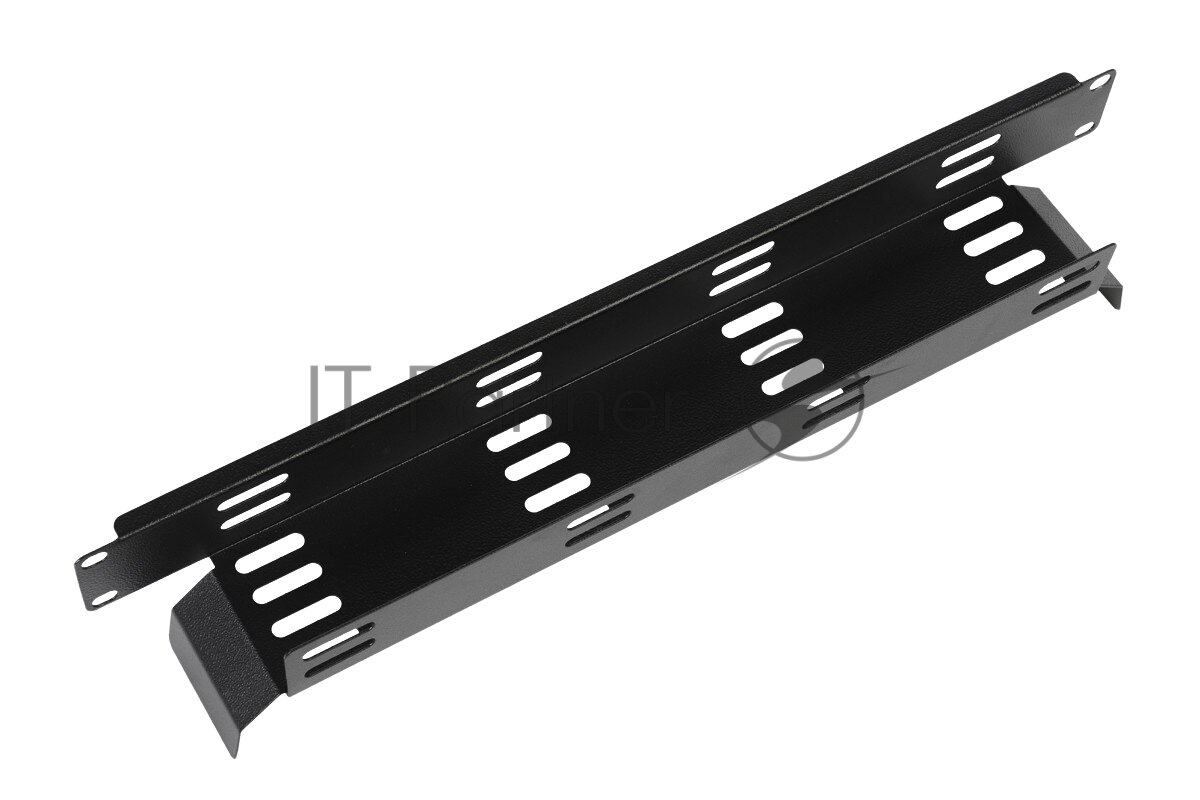 ЦМО Лоток кабельный горизонтальный 19", цвет черный (гко-л-1-9005) .