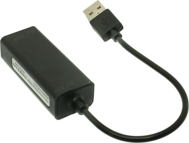 переходник [сетевая карта] USB2.0=>Ethernet RJ-45 5bites - фото №8