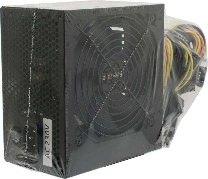 Блок питания ATX Exegate EX259605RUS 700W, black, 12cm fan, 24p+4p, 6/8p PCI-E, 3*SATA, 2*IDE, FDD - фото №10