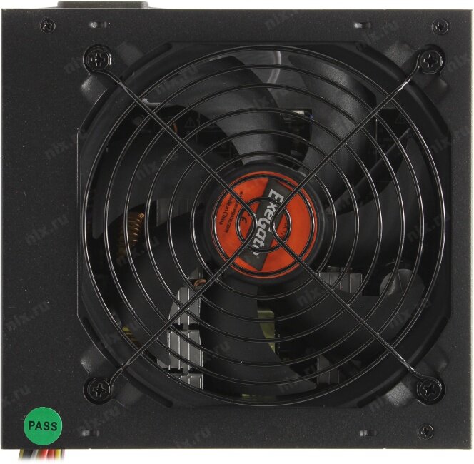 Блок питания ATX Exegate EX219465RUS 600W, black, 12cm fan, 24p+4p, 6/8p PCI-E, 3*SATA, 2*IDE, FDD - фото №20