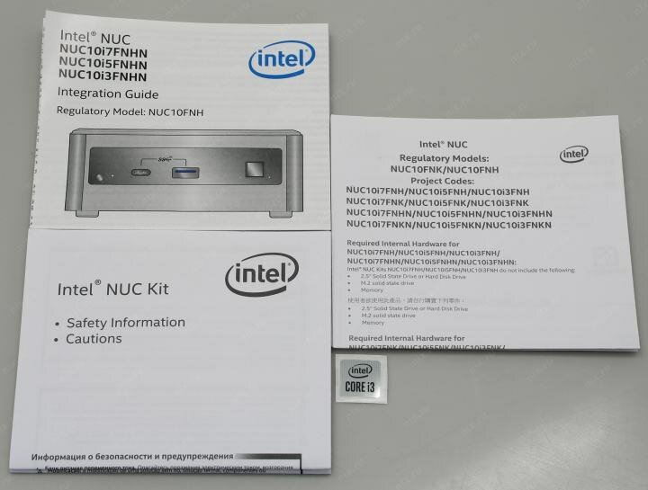 Платформа для сборки пк Intel NUC 10: Intel Core i3-10110U, VGA Intel UHD Graphics, VESA, no codec (БЕЗ ШНУРА) (BXNUC10I3FNHN) - фото №14