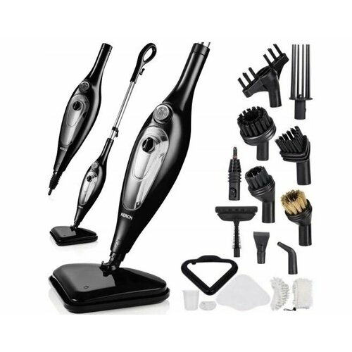 Паровая швабра KERCH Aqua 2000 Вт черный 2357200₽