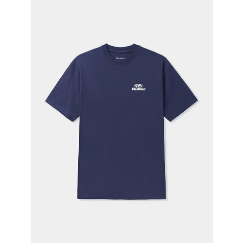 фото Футболка butter goods organic tee, размер s, синий