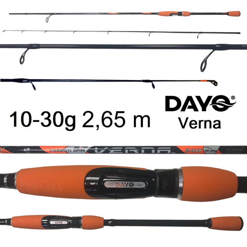 фото Спиннинг dayo verna, тест 10-30гр, 265см