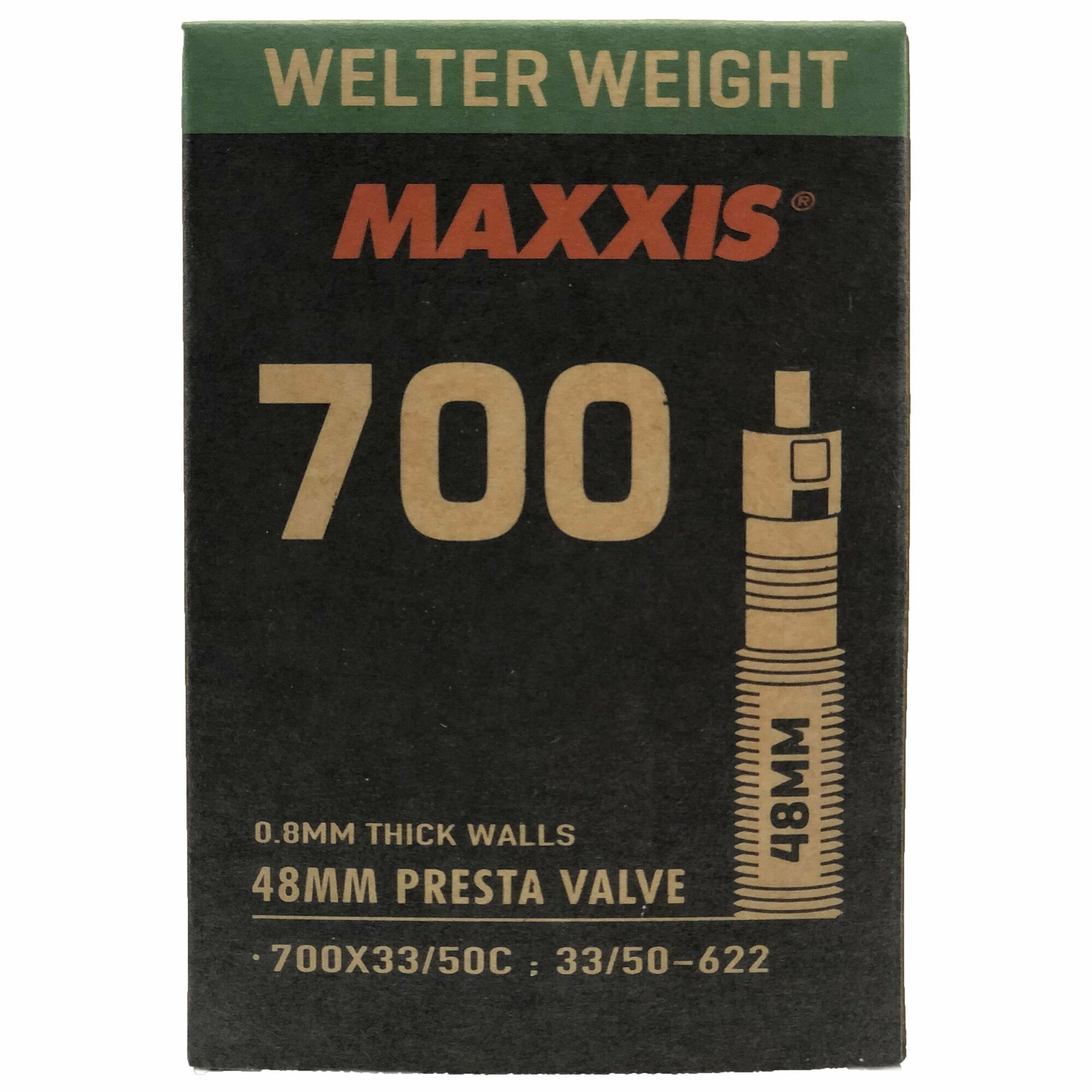 Камера Maxxis Welter Weight 700x33/50C Presta 48мм