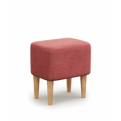 Пуф MONOFIX киус микровелюр Цвет Бордовый 8470₽