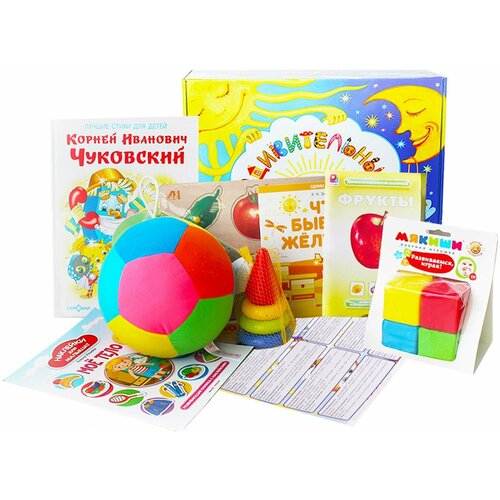 Удивительный МИР 01/00 Б Развивающий набор для детей на возраст 1 год