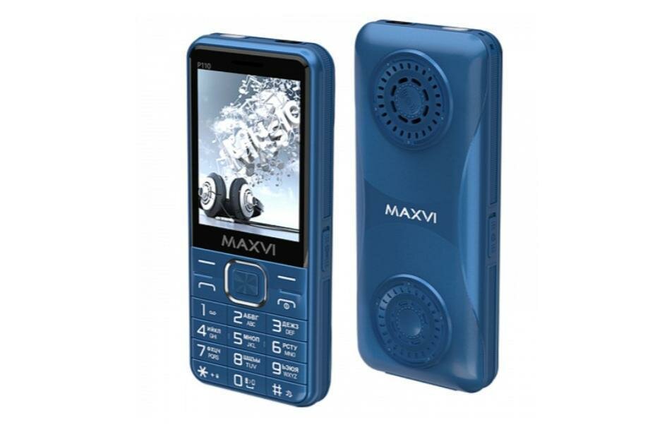 Мобильный телефон Maxvi P110 Синий